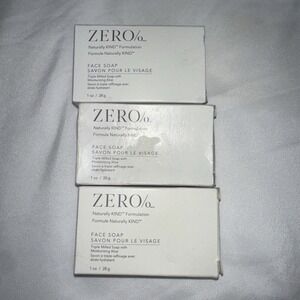 LOT of 3 ZERO Face Soap Triple Milled 1 oz. each